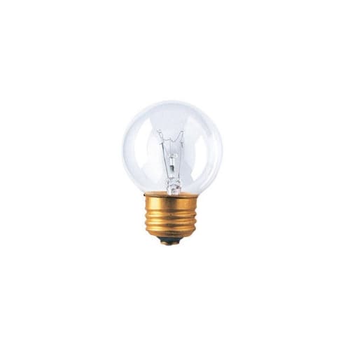 7.5W G11 Incandescent Globe Lamp, Clear, E26 Base, 130V